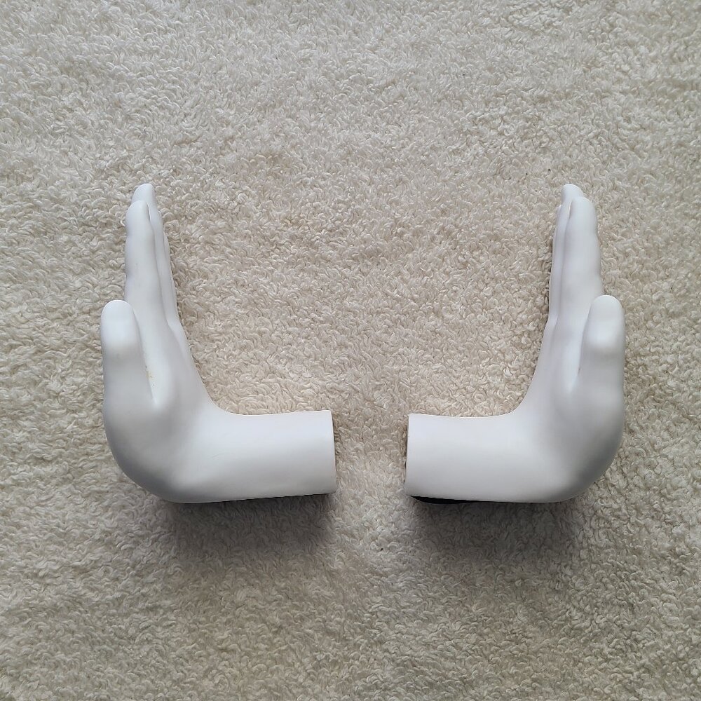 Tech Tools Stop Hand Bookends - Picture 2 of 4